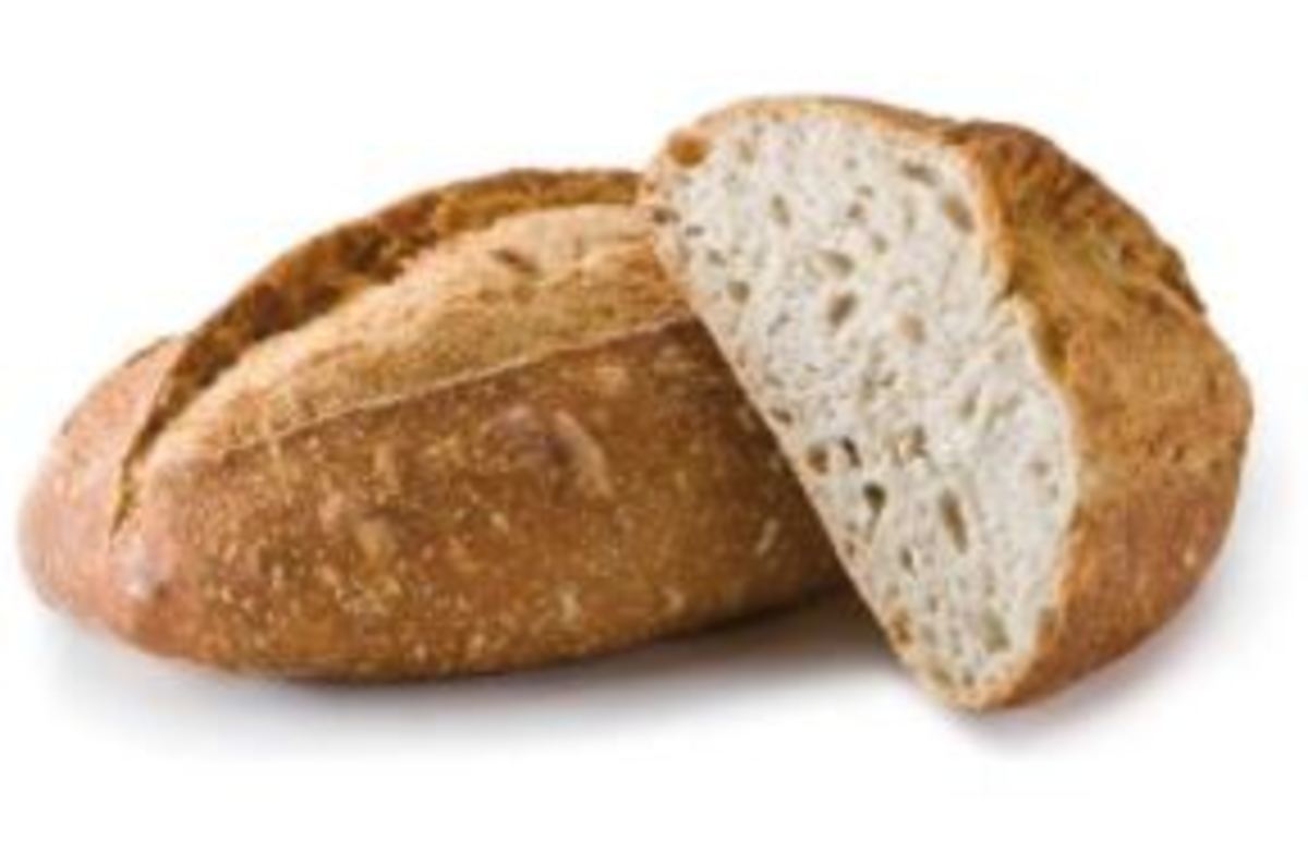 Brauðhleifar og baguette