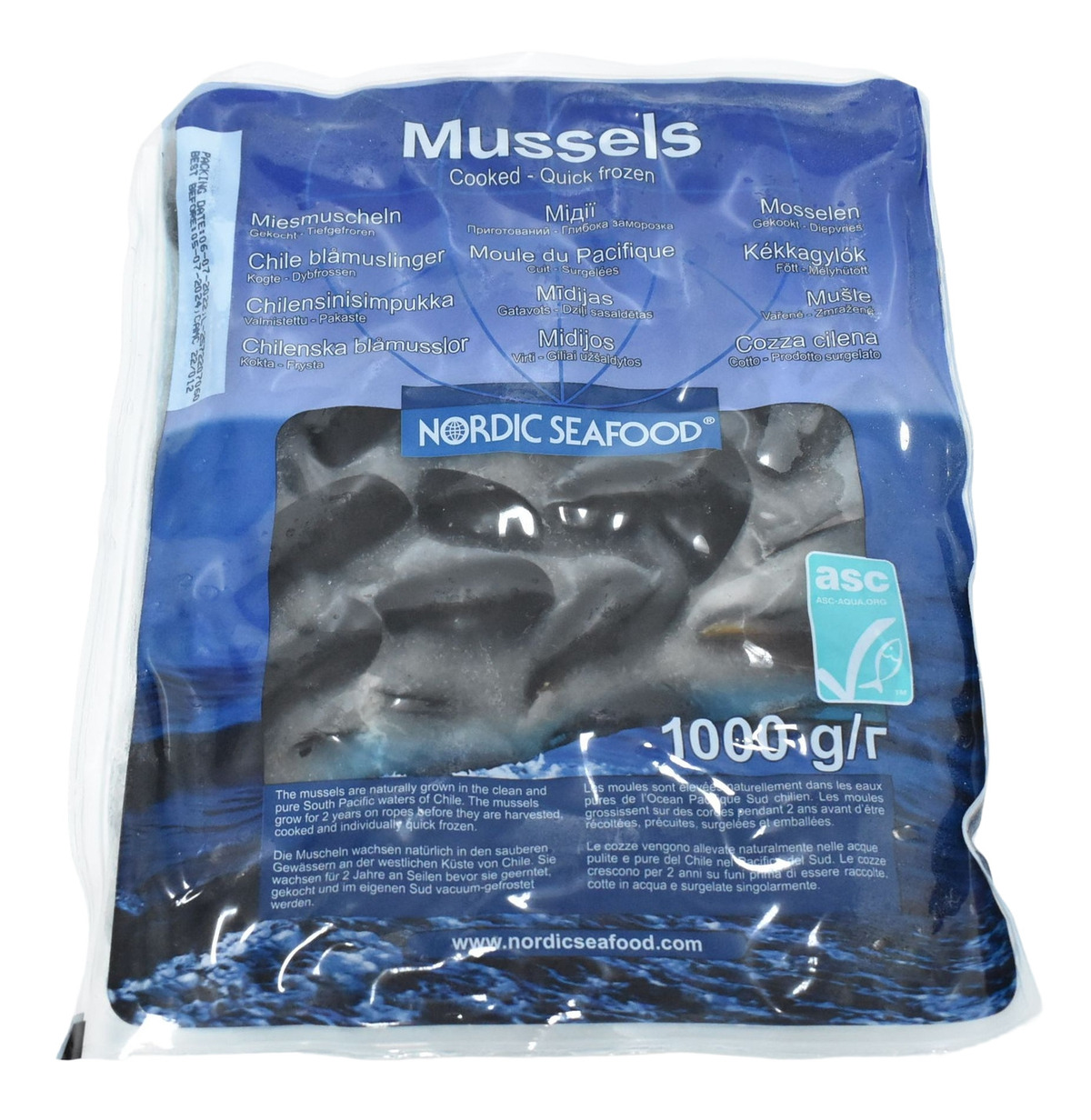 Hörpuskel, kræklingur og fleira