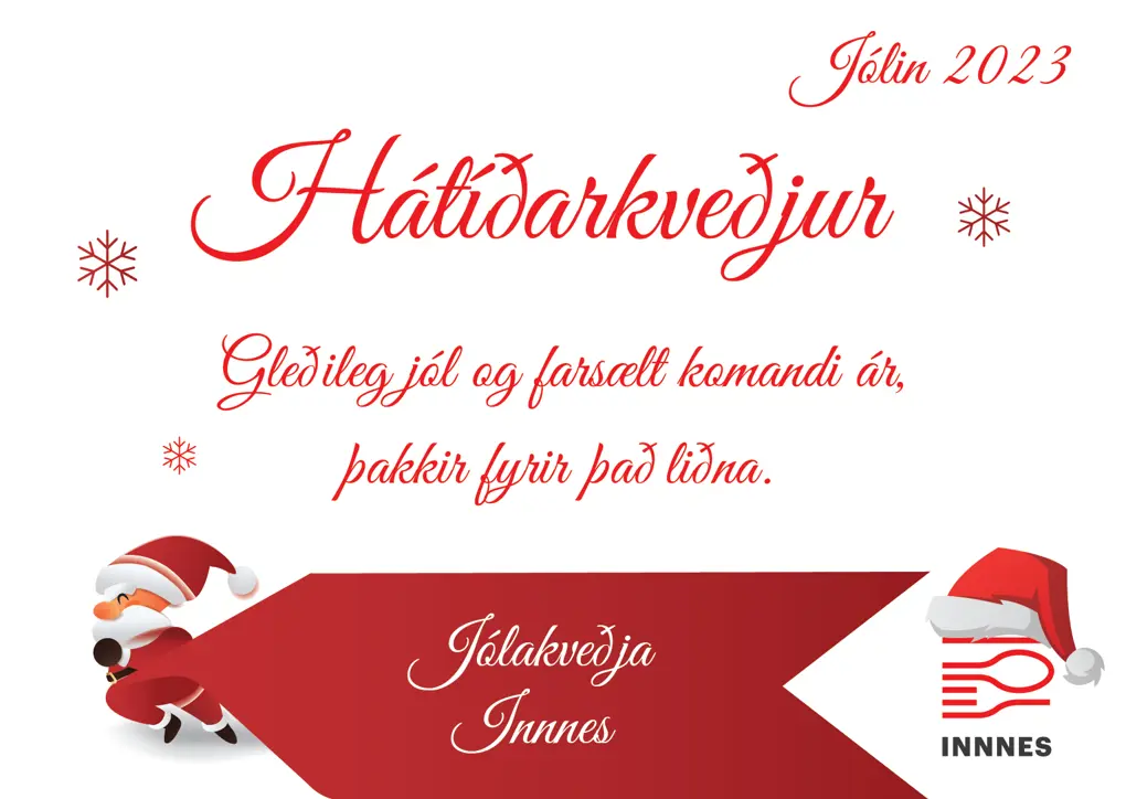 Hátíðarkveðjur
