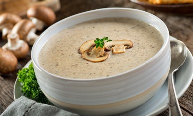 Sveppasúpa fyrir sælkera