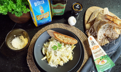 Kjúklinga Alfredo pasta