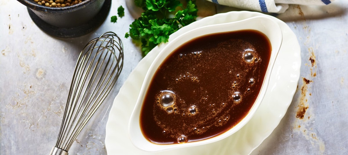 Einföld brún sósa