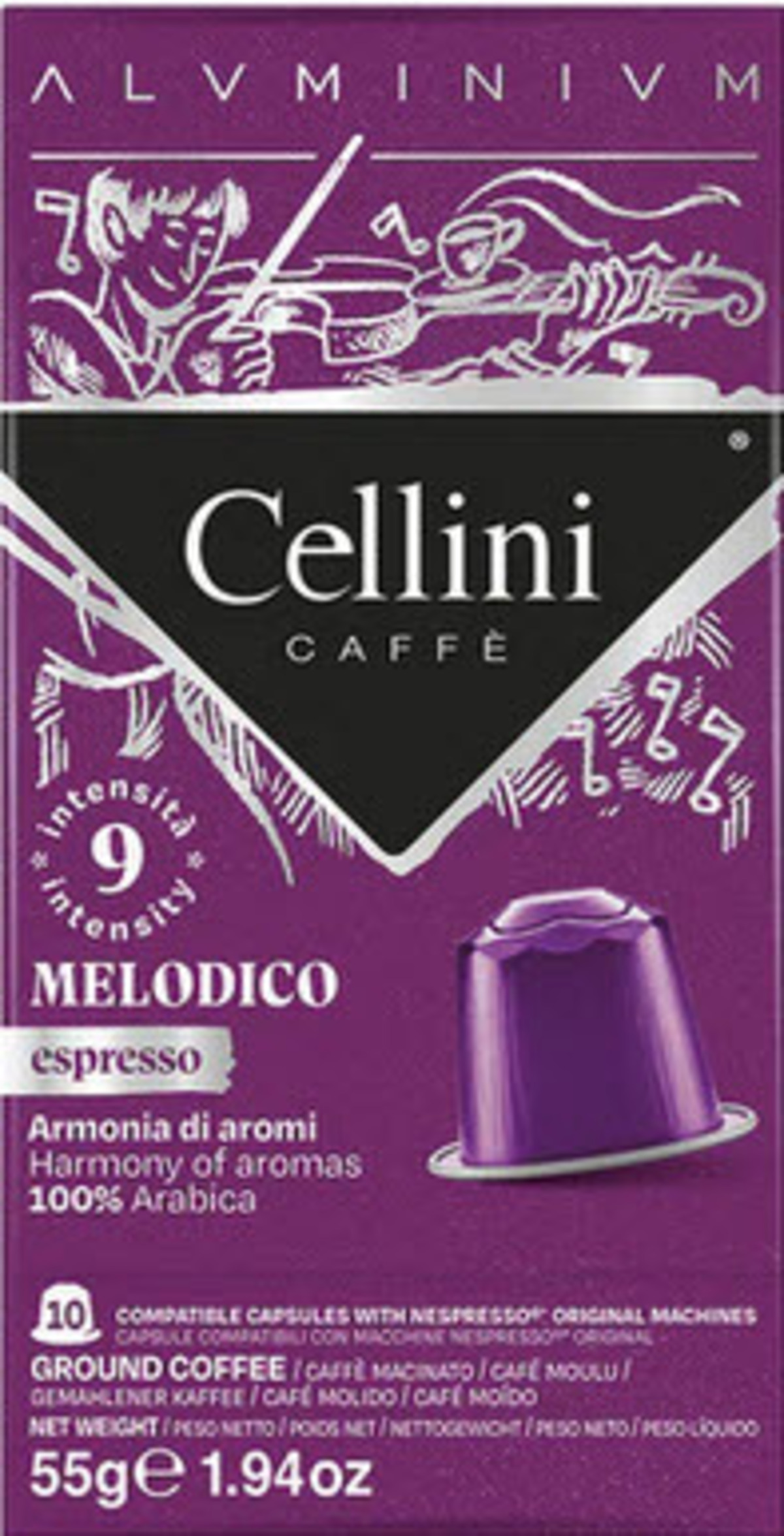 Kaffihylki og púðar