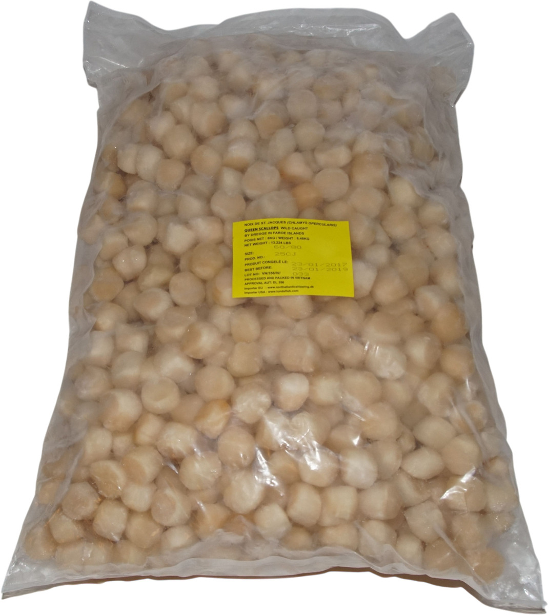 Hörpuskel, kræklingur og fleira