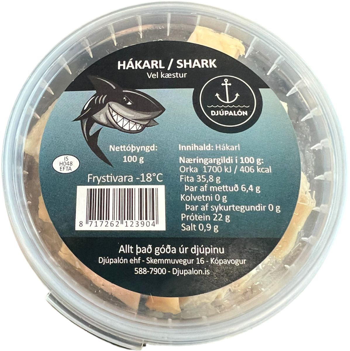 Tilbúnir sjávarréttir og soð