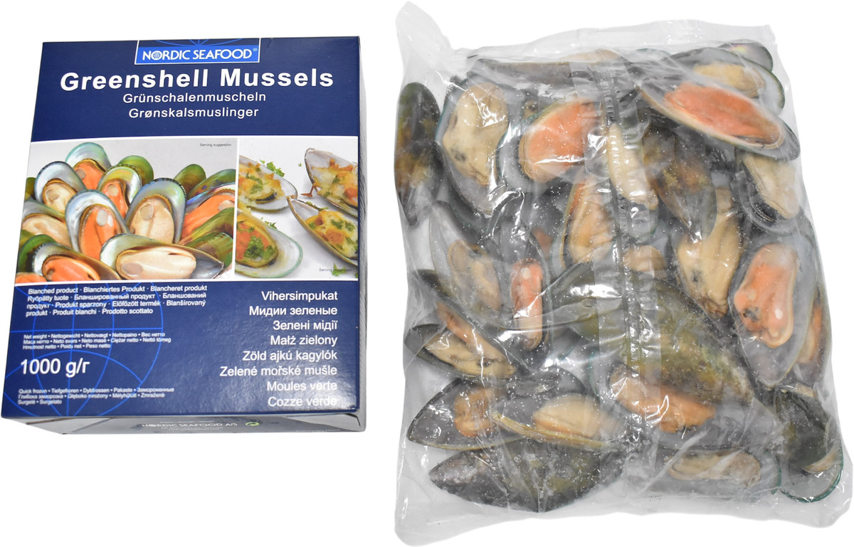 Hörpuskel, kræklingur og fleira