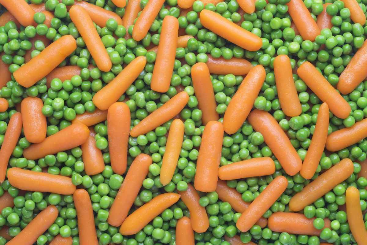 Frosnir ávextir og grænmeti